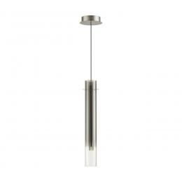 Odeon light 5061/5LA PENDANT ODL24 317 серебристый/дымчатый/металл/стекло Подвес LED 4W 3000K SHINY 